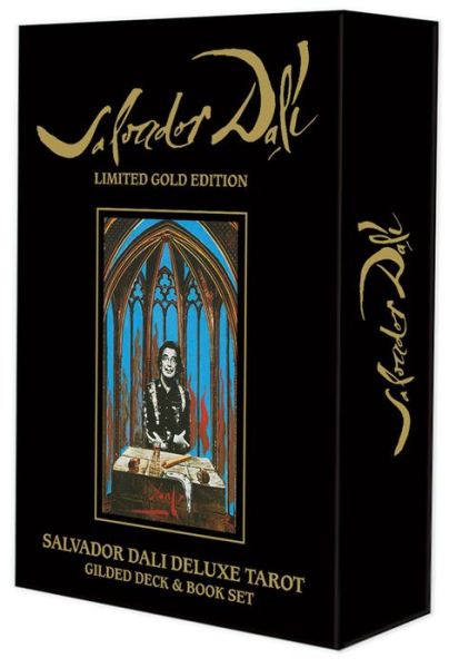 Cover for Salvador Dalí · Salvador Dali Deluxe Tarot: Gilded Deck &amp; Book Set (Cards) (2020)