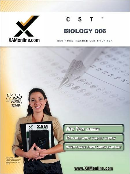 Cover for Sharon Wynne · Nystce Cst Biology 006 Teacher Certification Exam (Paperback Book) (2008)