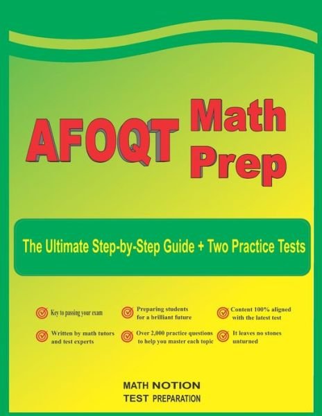 Cover for Michael Smith · AFOQT Math Prep (Paperback Book) (2021)