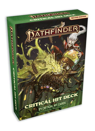 Pathfinder Critical Hit Deck - Paizo Staff - Lautapelit - Paizo Publishing, LLC - 9781640781894 - tiistai 15. lokakuuta 2019