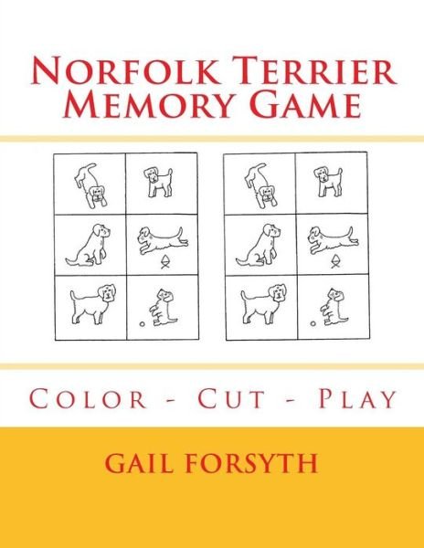 Cover for Gail Forsyth · Norfolk Terrier Memory Game (Pocketbok) (2018)