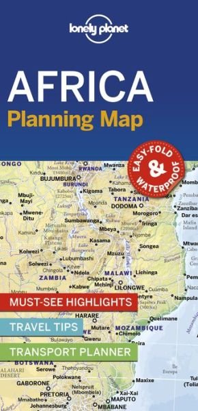 Lonely Planet Africa Planning Map - Map - Lonely Planet - Livros - Lonely Planet Global Limited - 9781788685894 - 13 de dezembro de 2019