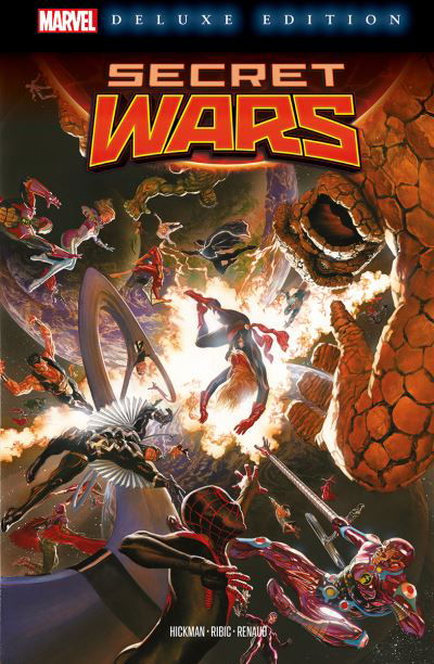 Cover for Jonathan Hickman · Marvel Deluxe Edition: Secret Wars (Hardcover Book) (2024)