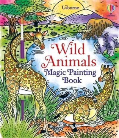 Cover for Sam Baer · Wild Animals Magic Painting Book (Book) (2023)