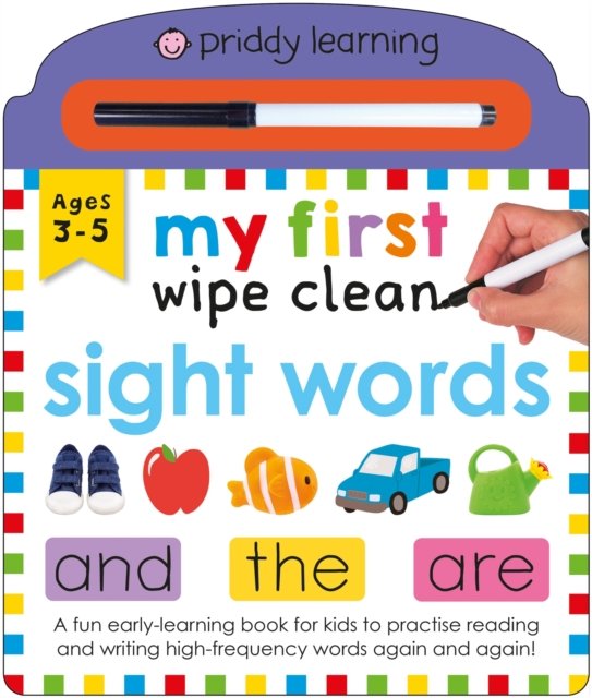Cover for Roger Priddy · My First Wipe Clean Sight Words - My First Wipe Clean (Board book) (2024)