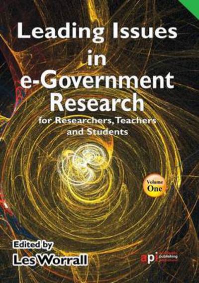 Cover for Les Worrall · Leading Issues in E-government Research for Researchers, Teachers and Students (Paperback Book) (2011)