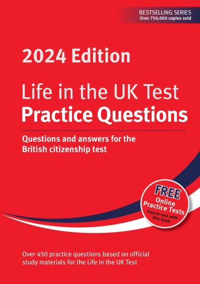 Cover for Henry Dillon · Life in the UK Test: Practice Questions 2024: Questions and answers for the British citizenship test (Paperback Book) (2023)