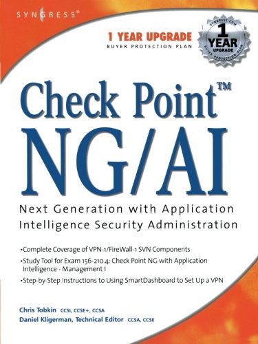 Cover for Syngress · Check Point Next Generation with Application Intelligence Security Administration (Paperback Book) [1st edition] (2004)