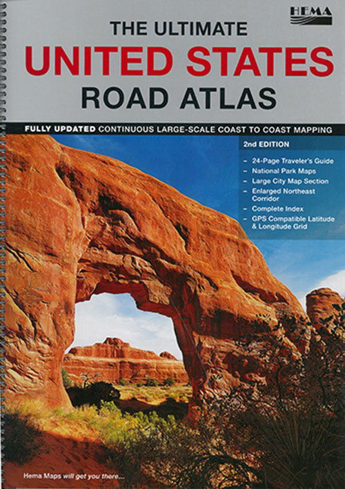 Cover for Hema Maps · Ultimate United States Road Atlas (Map) (2012)