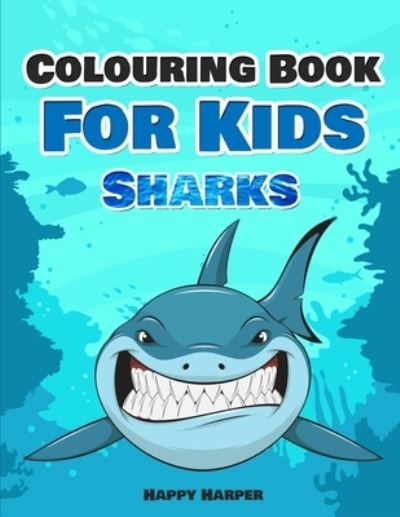 Cover for Harper Hall · Shark Colouring Book (Paperback Book) (2020)