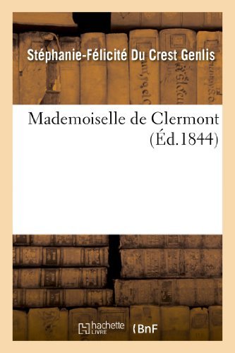 Cover for Genlis-s-f · Mademoiselle De Clermont (Pocketbok) [French edition] (2013)