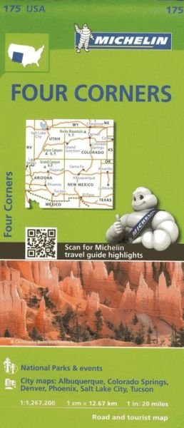 Southern Rockies - Zoom Map 175 - Michelin - Bücher - Michelin Editions des Voyages - 9782067190894 - 27. April 2023