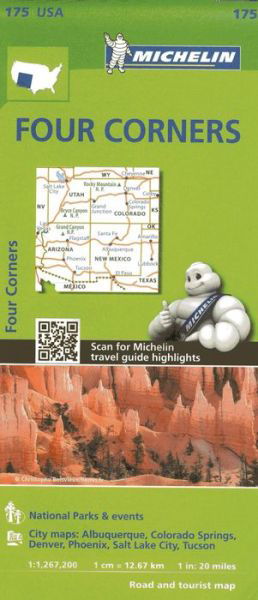 Southern Rockies - Zoom Map 175 - Michelin - Bøger - Michelin Editions des Voyages - 9782067190894 - 27. april 2023