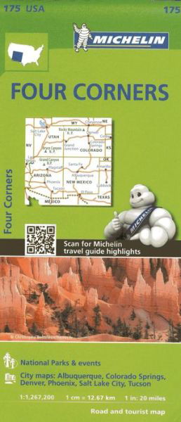 Southern Rockies - Zoom Map 175 - Michelin - Bücher - Michelin Editions des Voyages - 9782067190894 - 27. April 2023