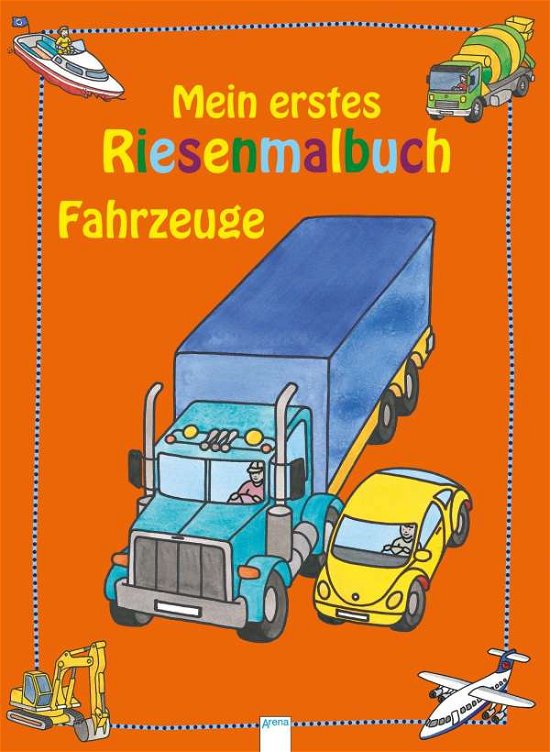 Cover for Birgitta Nicolas · Mein erstes Riesenmalbuch,Fahrzeuge (Book)