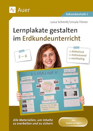 Cover for Luisa Schmitt · Lernplakate gestalten im Erdkundeunterricht 5-6 (Pamphlet) (2022)