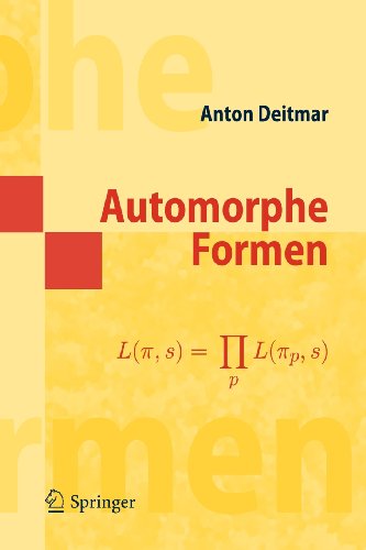 Cover for Anton Deitmar · Automorphe Formen (Paperback Book) [German, 2010 edition] (2010)