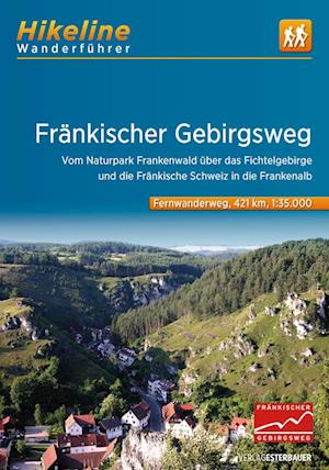 Cover for Esterbauer Verlag · Fränkischer Gebirgsweg (Book) (2023)