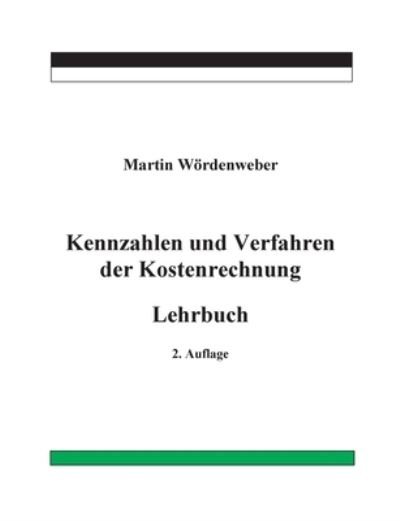 Cover for Wördenweber · Kennzahlen und Verfahren de (N/A) (2023)