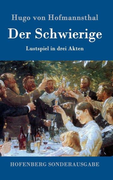 Cover for Hofmannsthal · Der Schwierige (Book) (2016)