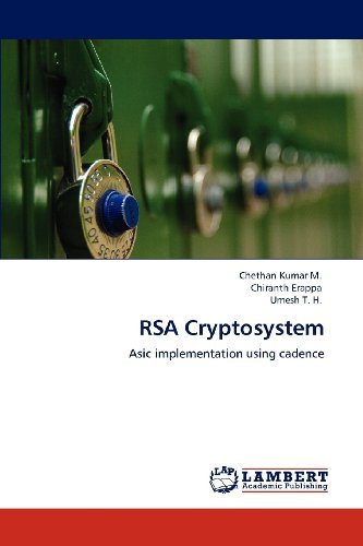 Cover for Umesh T. H. · Rsa Cryptosystem: Asic Implementation Using Cadence (Paperback Book) (2012)