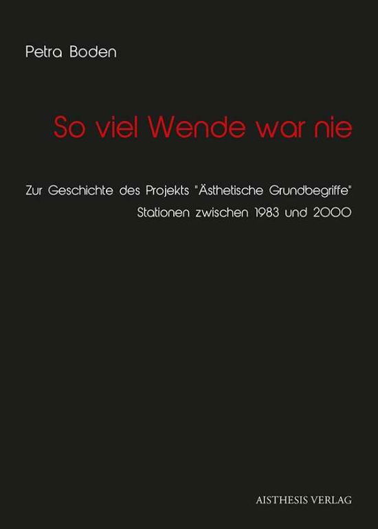 Cover for Boden · So viel Wende war nie (Book)