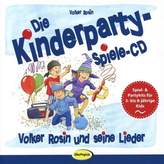 Die Kinderparty-Spiele-Cd - Volker Rosin - Musik - OEKOTOPIA - 9783867023894 - 14. juni 2017