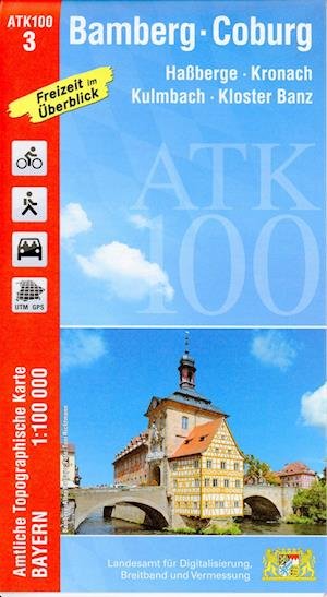 Cover for LDBV Bayern · Bamberg-Coburg 1:100 000 (Kartor) (2021)
