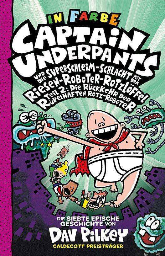 Captain Underpants Band 7 - Dav Pilkey - Libros - Adrian Verlag - 9783948638894 - 23 de septiembre de 2021