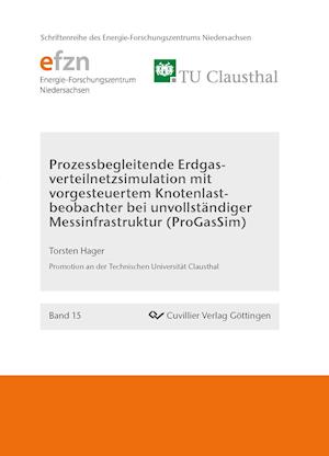 Cover for Torsten Hager · Prozessbegleitende Erdgasverteilnetzsimulation mit vorgesteuertem Knotenlastbeobachter bei unvollständiger Messinfrastruktur (ProGasSim) (Band 15) (Paperback Book) (2013)