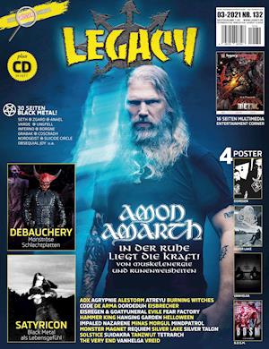 Cover for Legacy Magazin · LEGACY MAGAZIN: THE VOICE FROM THE DARKSIDE. Ausgabe #132 (3/2021) (Pamphlet) (2021)