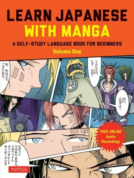 Cover for Marc Bernabe · Learn Japanese with Manga Volume One: A Self-Study Language Book for Beginners - Learn to read, write and speak Japanese with manga comic strips! (free online audio) (Taschenbuch) (2022)
