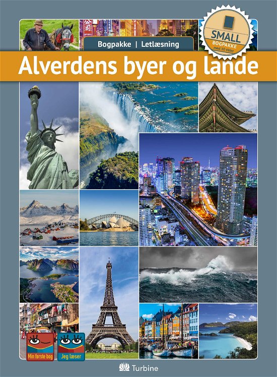 Cover for Bogpakke, letlæsning, fakta · Bogpakke: Alverdens byer og lande (SMALL 10 bøger) (Book pack) [1th edição] (2019)