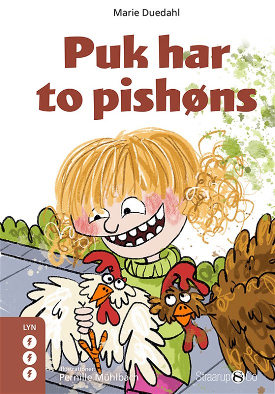 Cover for Marie Duedahl · Lyn: Puk har to pishøns (Hardcover bog) [1. udgave] (2022)