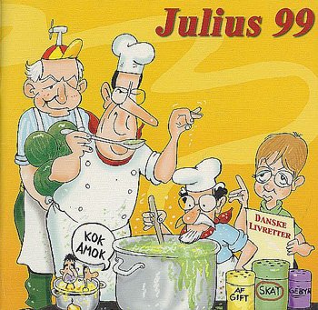 Cover for Jens Julius Hansen · Julius tegninger (Paperback Bog) [1. udgave] (2001)