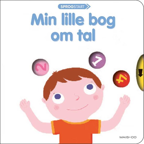Cover for Sprogstart 5: Sprogstart: Min lille bog om tal (Kartonbuch) [1. Ausgabe] (2023)