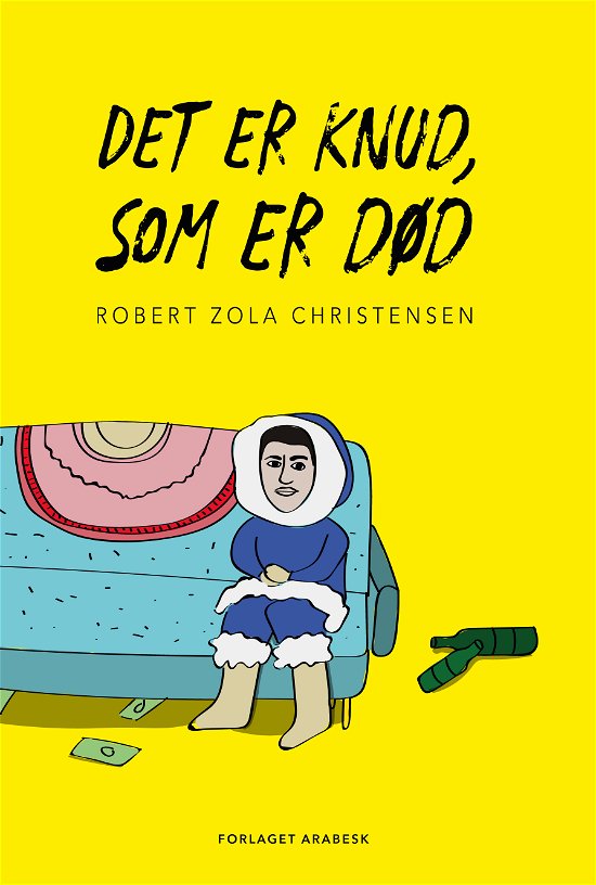 Cover for Robert Zola Christensen · Det er Knud, som er død (Hæftet bog) [1. udgave] (2019)