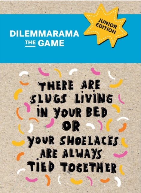 Cover for Dilemma Op Dinsdag · Dilemmarama: Junior Edition (Flashcards) (2023)
