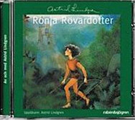 Cover for Astrid Lindgren · Ronja Rövardotter (CD-bok) (författaruppläsning) (CD) (2010)
