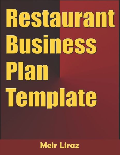 Cover for Meir Liraz · Restaurant Business Plan Template (Paperback Book) (2020)