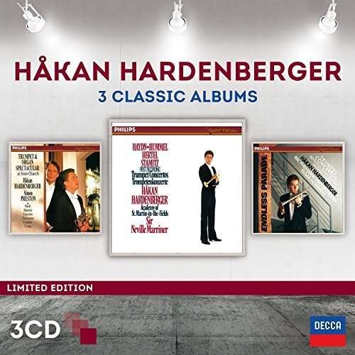 Cover for Hakan Hardenberger · Hakan Hardenberger - Three Classic Albums (CD) [Limited edition] (2014)