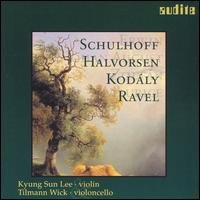 Cover for Ravel / Schulhoff / Kodaly / Lee / Tilmann · Music for Violin &amp; Cello (CD) (2004)