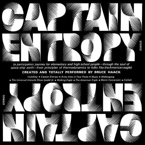Cover for Bruce Haack · Captain Entropy (Clear) (LP) (2023)
