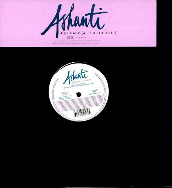 Cover for Ashanti · Hey Baby (After the Club) (12&quot;) (2007)