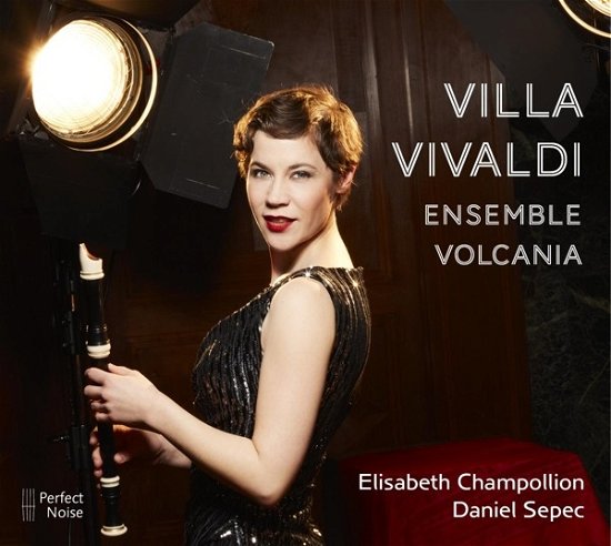 Cover for Ensemble Volcania / Elisabeth Champollion / Daniel Sepec · Villa Vivaldi (CD) (2021)