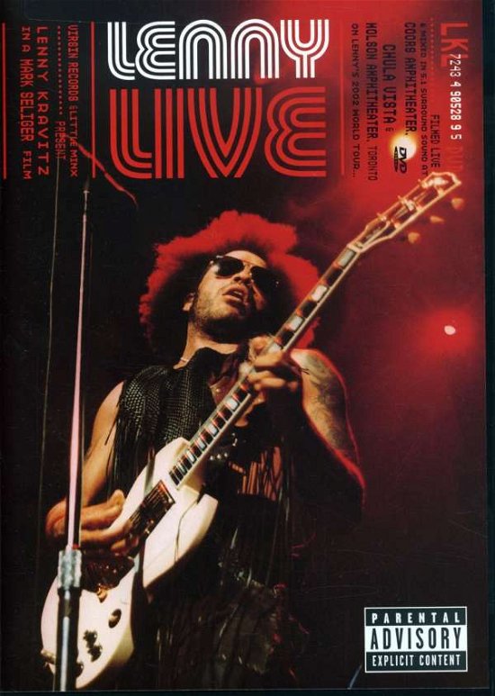 Cover for Lenny Kravitz · Lenny Live (DVD) (2002)