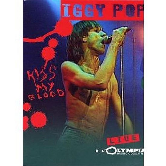 Cover for Iggy Pop · Iggy Pop - Kiss My Blood Live A L'Olympia (DVD) (2019)