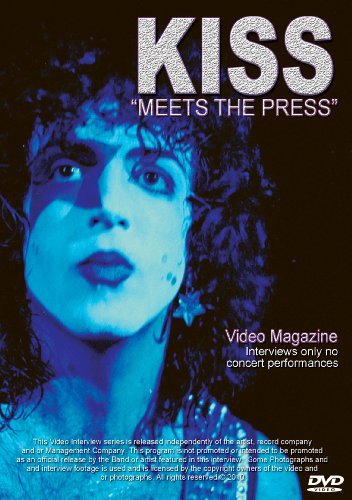 Cover for Kiss · Meets The Press (DVD) (2021)