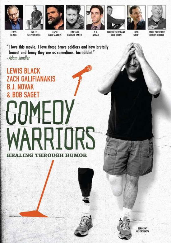 Cover for Comedy Warriors: Healing Through Humor (DVD) (2023)