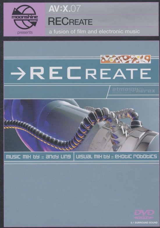 Cover for Recreate · Andy Ling (DVD) (2019)